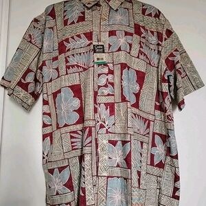 Cooke Street Honolulu Hawaiian  Button Up Size XL
